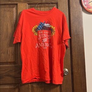 Women’s patriotic shirt size XL